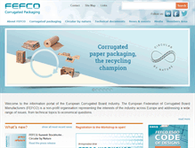 Tablet Screenshot of fefco.org